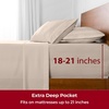 image:imageMellanni Iconic 4Piece Ultra Soft Sheet Set Queen Beige  10M Sleepers Labtested Sleeps Cool Stays Bright Strong Smooth Good Housekeeping Best Bedding 7 yrs running