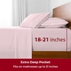 image:imageMellanni Iconic 4Piece Ultra Soft Sheet Set Queen Blush Pink  10M Sleepers Labtested Sleeps Cool Stays Bright Strong Smooth Good Housekeeping Best Bedding 7 yrs running
