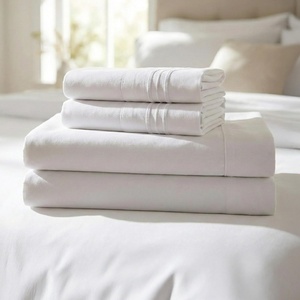 image:imageMellanni Queen Sheet Set  6Piece Iconic Collection Bedding  Including 4 Pillowcases 16Inch Deep Pocket Easy Care Extra Soft Cooling Sheets Brushed Microfiber  Beige1102 White