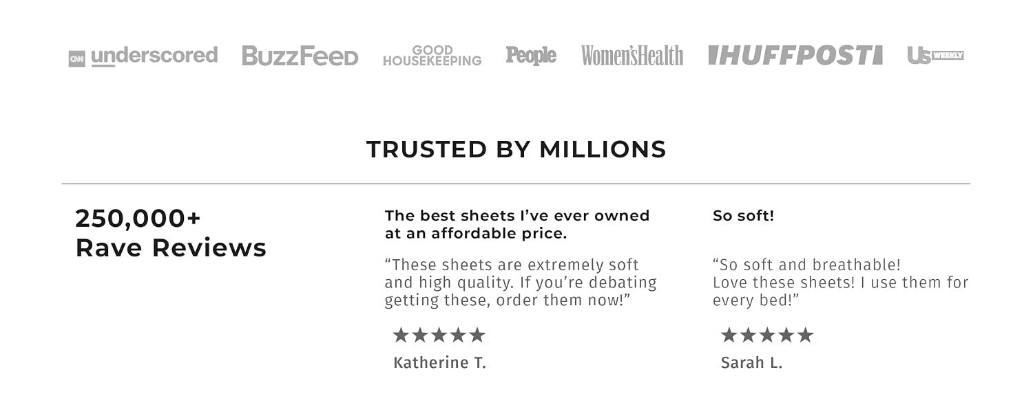 Mellanni | Everyday Comfort – Durable Microfiber & Cotton Bedding