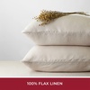 image:imageMellanni 100 Linen Queen Sheets Set  Natural Sheets for Bed Set  Linen Bedding  Fits up to 16 Mattress Queen Natural