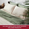 image:imageMellanni 100 Linen Queen Sheets Set  Natural Sheets for Bed Set  Linen Bedding  Fits up to 16 Mattress Queen Natural