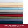 image:imageMellanni 400TC Cotton Sateen Sheets Queen Denim Blue 4 Piece Set  Smooth 100 cotton weave 15 in fitted pocket flat 90 x 102 2 pillowcases machine washable denim blue beddingBeige
