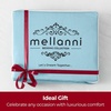 image:imageMellanni 400TC Cotton Sateen Sheets Queen Denim Blue 4 Piece Set  Smooth 100 cotton weave 15 in fitted pocket flat 90 x 102 2 pillowcases machine washable denim blue beddingLight Blue
