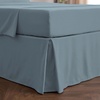 image:imageMellanni Bed Skirt Queen Size  Tailored Drop Bed Skirting  15Inch Pleated Dust Ruffle  Hotel Luxury Bedding  Wrinkle Fade Stain Resistant  1 Bedskirt Queen White1583 Spa Blue