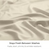 image:imageMellanni Bed Skirt Queen Size  Tailored Drop Bed Skirting  15Inch Pleated Dust Ruffle  Hotel Luxury Bedding  Wrinkle Fade Stain Resistant  1 Bedskirt Queen White1128 Golden Ivory