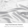 image:imageMellanni Bed Skirt Queen Size  Tailored Drop Bed Skirting  15Inch Pleated Dust Ruffle  Hotel Luxury Bedding  Wrinkle Fade Stain Resistant  1 Bedskirt Queen White1102 White