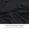 image:imageMellanni Bed Skirt Queen Size  Tailored Drop Bed Skirting  15Inch Pleated Dust Ruffle  Hotel Luxury Bedding  Wrinkle Fade Stain Resistant  1 Bedskirt Queen White1990 Black