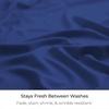 image:imageMellanni Bed Skirt Queen Size  Tailored Drop Bed Skirting  15Inch Pleated Dust Ruffle  Hotel Luxury Bedding  Wrinkle Fade Stain Resistant  1 Bedskirt Queen White1597 Royal Blue