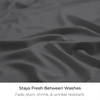 image:imageMellanni Bed Skirt Queen Size  Tailored Drop Bed Skirting  15Inch Pleated Dust Ruffle  Hotel Luxury Bedding  Wrinkle Fade Stain Resistant  1 Bedskirt Queen White1394 Gray
