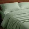 image:imageMellanni Cotton Flannel Sheet Set  Double Brushed for Added Softness amp Comfort  Deep Pocket Fitted Sheet up to 16 4 Piece Set Queen WhiteF215 Sage