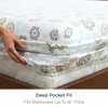 image:imageMellanni Cotton Flannel Sheet Set  Double Brushed for Added Softness amp Comfort  Deep Pocket Fitted Sheet up to 16 4 Piece Set Queen WhiteF935 Snowflake