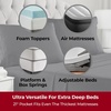 image:imageMellanni Extra Deep Queen Sheets  4 PC Iconic Collection Bedding  Hotel Luxury Ultra Soft Cooling Bed Sheets  Wrinkle Fade Stain Resistant Queen Black