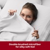image:imageMellanni Extra Deep Queen Sheets  4 PC Iconic Collection Bedding  Hotel Luxury Ultra Soft Cooling Bed Sheets  Wrinkle Fade Stain Resistant Queen White