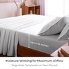 image:imageMellanni Iconic 3Piece Ultra Soft Sheet Set Twin White  10M Sleepers Labtested Sleeps Cool Stays Bright Strong Smooth Good Housekeeping Best Bedding 7 yrs running