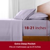 image:imageMellanni Iconic 4Piece Ultra Soft Sheet Set Queen Lavender  10M Sleepers Labtested Sleeps Cool Stays Bright Strong Smooth Good Housekeeping Best Bedding 7 yrs running