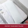 image:imageMellanni Pillow Cases  Luxury Extra Soft  Cooling Pillow Covers  2 PC Iconic Collection Pillowcases  Envelope Closure StandardQueen 20 x 30 White1102 White