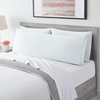 image:imageMellanni Pillow Cases  Luxury Extra Soft  Cooling Pillow Covers  2 PC Iconic Collection Pillowcases  Envelope Closure StandardQueen 20 x 30 White1102 White