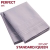 image:imageMellanni Pillow Cases  Luxury Extra Soft  Cooling Pillow Covers  2 PC Iconic Collection Pillowcases  Envelope Closure StandardQueen 20 x 30 White1335 Lavender