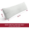 image:imageMellanni Pillow Cases  Luxury Extra Soft  Cooling Pillow Covers  2 PC Iconic Collection Pillowcases  Envelope Closure StandardQueen 20 x 30 White1364 Light Gray