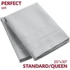 image:imageMellanni Pillow Cases  Luxury Extra Soft  Cooling Pillow Covers  2 PC Iconic Collection Pillowcases  Envelope Closure StandardQueen 20 x 30 White1364 Light Gray