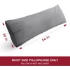 image:imageMellanni Pillow Cases  Luxury Extra Soft  Cooling Pillow Covers  2 PC Iconic Collection Pillowcases  Envelope Closure StandardQueen 20 x 30 White1394 Gray