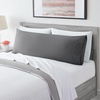 image:imageMellanni Pillow Cases  Luxury Extra Soft  Cooling Pillow Covers  2 PC Iconic Collection Pillowcases  Envelope Closure StandardQueen 20 x 30 White1394 Gray