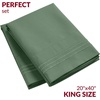 image:imageMellanni Pillow Cases  Luxury Extra Soft  Cooling Pillow Covers  2 PC Iconic Collection Pillowcases  Envelope Closure StandardQueen 20 x 30 White1436 Sage