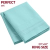 image:imageMellanni Pillow Cases  Luxury Extra Soft  Cooling Pillow Covers  2 PC Iconic Collection Pillowcases  Envelope Closure StandardQueen 20 x 30 White1524 Aqua