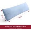 image:imageMellanni Pillow Cases  Luxury Extra Soft  Cooling Pillow Covers  2 PC Iconic Collection Pillowcases  Envelope Closure StandardQueen 20 x 30 White1573 Blue Hydrangea