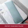 image:imageMellanni Pillow Cases  Luxury Extra Soft  Cooling Pillow Covers  2 PC Iconic Collection Pillowcases  Envelope Closure StandardQueen 20 x 30 White1583 Spa Blue