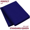 image:imageMellanni Pillow Cases  Luxury Extra Soft  Cooling Pillow Covers  2 PC Iconic Collection Pillowcases  Envelope Closure StandardQueen 20 x 30 White1597 Royal Blue