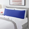 image:imageMellanni Pillow Cases  Luxury Extra Soft  Cooling Pillow Covers  2 PC Iconic Collection Pillowcases  Envelope Closure StandardQueen 20 x 30 White1597 Royal Blue
