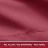 image:imageMellanni Pillow Cases  Luxury Extra Soft  Cooling Pillow Covers  2 PC Iconic Collection Pillowcases  Envelope Closure StandardQueen 20 x 30 White1752 Brick Red