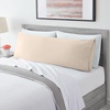 image:imageMellanni Pillow Cases  Luxury Extra Soft  Cooling Pillow Covers  2 PC Iconic Collection Pillowcases  Envelope Closure StandardQueen 20 x 30 White1812 Beige