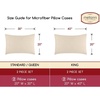 image:imageMellanni Pillow Cases  Luxury Extra Soft  Cooling Pillow Covers  2 PC Iconic Collection Pillowcases  Envelope Closure StandardQueen 20 x 30 White1812 Beige