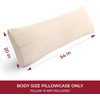image:imageMellanni Pillow Cases  Luxury Extra Soft  Cooling Pillow Covers  2 PC Iconic Collection Pillowcases  Envelope Closure StandardQueen 20 x 30 White1812 Beige