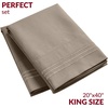 image:imageMellanni Pillow Cases  Luxury Extra Soft  Cooling Pillow Covers  2 PC Iconic Collection Pillowcases  Envelope Closure StandardQueen 20 x 30 White1872 Tan