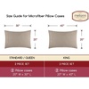 image:imageMellanni Pillow Cases  Luxury Extra Soft  Cooling Pillow Covers  2 PC Iconic Collection Pillowcases  Envelope Closure StandardQueen 20 x 30 White1872 Tan