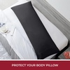image:imageMellanni Pillow Cases  Luxury Extra Soft  Cooling Pillow Covers  2 PC Iconic Collection Pillowcases  Envelope Closure StandardQueen 20 x 30 White1990 Black