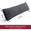 image:imageMellanni Pillow Cases  Luxury Extra Soft  Cooling Pillow Covers  2 PC Iconic Collection Pillowcases  Envelope Closure StandardQueen 20 x 30 White1990 Black