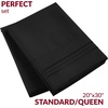 image:imageMellanni Pillow Cases  Luxury Extra Soft  Cooling Pillow Covers  2 PC Iconic Collection Pillowcases  Envelope Closure StandardQueen 20 x 30 White1990 Black