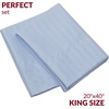 image:imageMellanni Pillow Cases  Luxury Extra Soft  Cooling Pillow Covers  2 PC Iconic Collection Pillowcases  Envelope Closure StandardQueen 20 x 30 White2535 Striped Light Blue