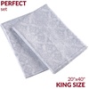 image:imageMellanni Pillow Cases  Luxury Extra Soft  Cooling Pillow Covers  2 PC Iconic Collection Pillowcases  Envelope Closure StandardQueen 20 x 30 White8561 Laced Sky Blue