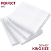 image:imageMellanni Pillow Cases Set  4 PC Iconic Collection Pillowcases  Hotel Luxury Extra Soft Cooling Pillow Covers  Wrinkle Fade Stain ResistantStandardQueen 20 x 30 Light Gray1102 White