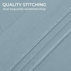 image:imageMellanni Pillow Cases Set  4 PC Iconic Collection Pillowcases  Hotel Luxury Extra Soft Cooling Pillow Covers  Wrinkle Fade Stain ResistantStandardQueen 20 x 30 Light Gray1583 Spa Blue