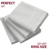 image:imageMellanni Pillow Cases Set  4 PC Iconic Collection Pillowcases  Hotel Luxury Extra Soft Cooling Pillow Covers  Wrinkle Fade Stain ResistantStandardQueen 20 x 30 Light Gray1364 Light Gray
