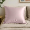 image:imageMellanni Pure Silk Pillowcase Standard Size  Perfect for Hair and Skin  Preventing Wrinkles  Easy Care  Naturally Cooling Silk Pillow Cover with Hidden Zipper Standard PinkPink