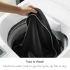 image:imageMellanni Pure Silk Pillowcase Standard Size  Perfect for Hair and Skin  Preventing Wrinkles  Easy Care  Naturally Cooling Silk Pillow Cover with Hidden Zipper Standard PinkBlack  White Piping