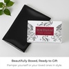 image:imageMellanni Pure Silk Pillowcase Standard Size  Perfect for Hair and Skin  Preventing Wrinkles  Easy Care  Naturally Cooling Silk Pillow Cover with Hidden Zipper Standard PinkBlack  White Piping